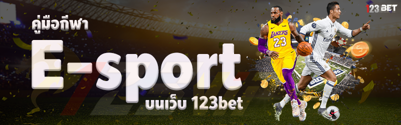 คู่มือกีฬา e-sport บนเว็บ 123bet