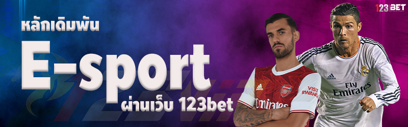 หลักเดิมพัน E-sport ผ่านเว็บ 123bet