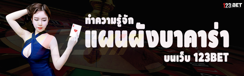 ทำความรู้จัก แผนผังบาคาร่า บนเว็บ 123bet