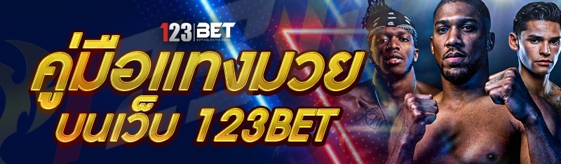 คู่มือแทงมวย บนเว็บ 123bet